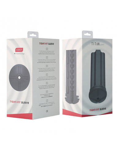 KIIROO TITAN FUNDA MASTURBADOR ANAL AJUSTE MAXIMO