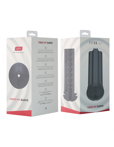 KIIROO TITAN FUNDA MASTURBADOR ANAL AJUSTE MAXIMO