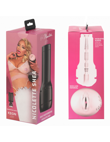 KIIROO KEON FEEL NICOLETTE SHEA STROKER LUBRICANTE AQUA QUALITY 50 ML