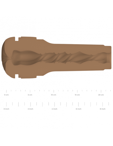 KIIROO FEEL STROKER GENERIC BUTT MASTURBADOR MID BROWN