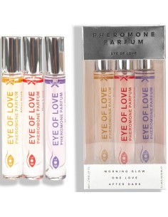 EYE OF LOVE EOL PHR PERFUME 10ML SET 3 MORNING GLOW ONE LOVE AFTER DARK