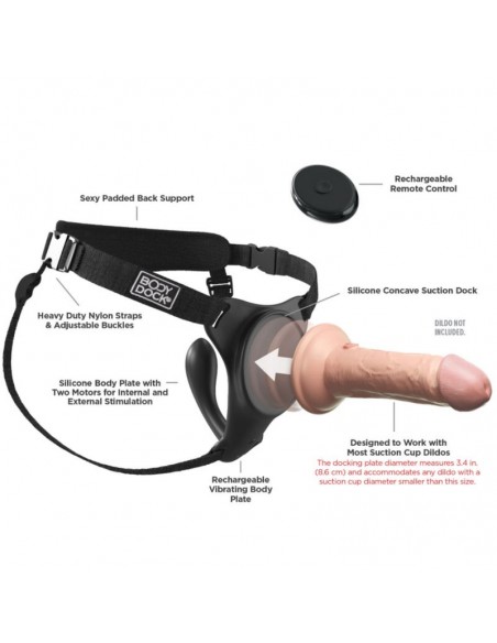 PIPEDREAM BODY DOCK G SPOT PRO HARNESS
