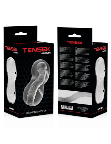JAMYJOB EXTREME MASTURBADOR TRANSPARENTE TENSEK 3
