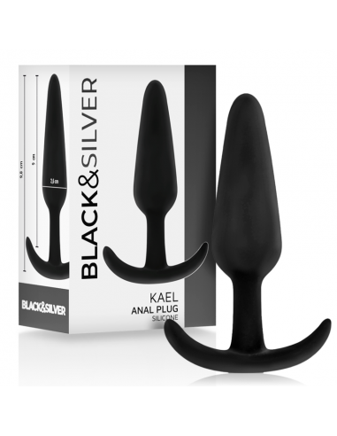 BLACKSILVER KAEL PLUG ANAL SILICONA CON ASA MEDIANO