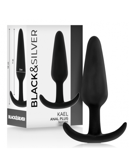 BLACKSILVER KAEL PLUG ANAL SILICONA CON ASA MEDIANO