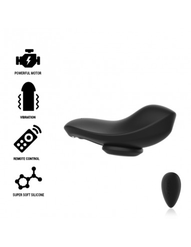 BLACKSILVER PRESTON PANTIE VIBRADOR SILICONA RECARGABLE NEGRO