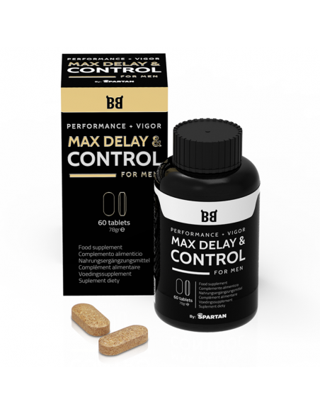 BLACKBULL BY SPARTAN MAX DELAY CONTROL MaXIMO RENDIMIENTO PARA HOMBRE 60 CaPSULAS