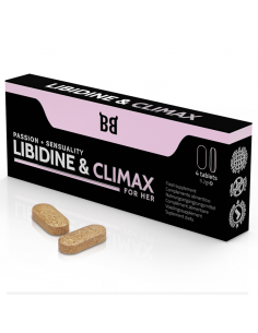 BLACKBULL BY SPARTAN LIBIDINE CLIMAX AUMENTO LiBIDO PARA MUJER 4 CaPSULAS