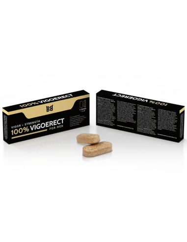 BLACKBULL BY SPARTAN 100 VIGOERECT POTENCIADOR PARA HOMBRE 4 CaPSULAS
