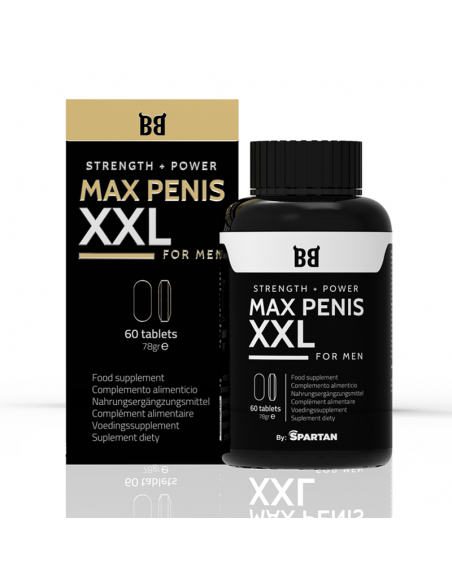 BLACKBULL BY SPARTAN MAX PENIS XXL AUMENTO PENE 60 CaPSULAS