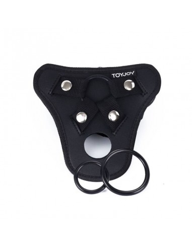 GET REAL STRAP ON PLEASURE HARNES NEGRO