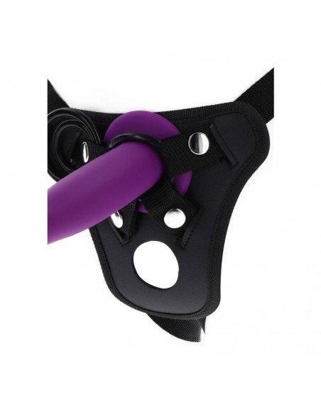 GET REAL STRAP ON PLEASURE HARNES NEGRO
