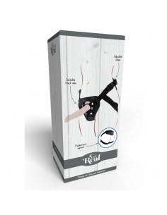 GET REAL STRAP ON DELUXE HARNES NEGRO 2