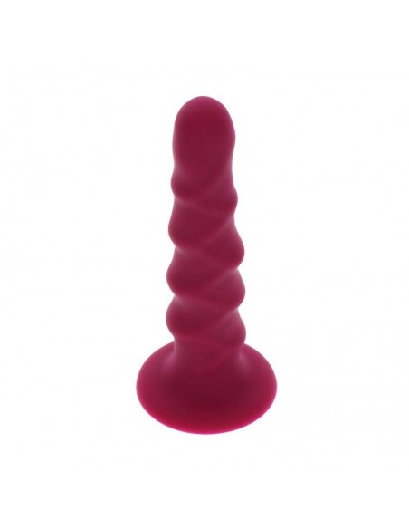 GET REAL RIBBED DONG 12 CM ROJO