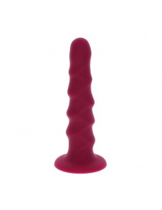 GET REAL RIBBED DONG 12 CM ROJO