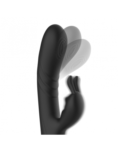 BLACKSILVER JAMIE ESTIMULADOR RABBIT SILICONA RECARGABLE NEGRO