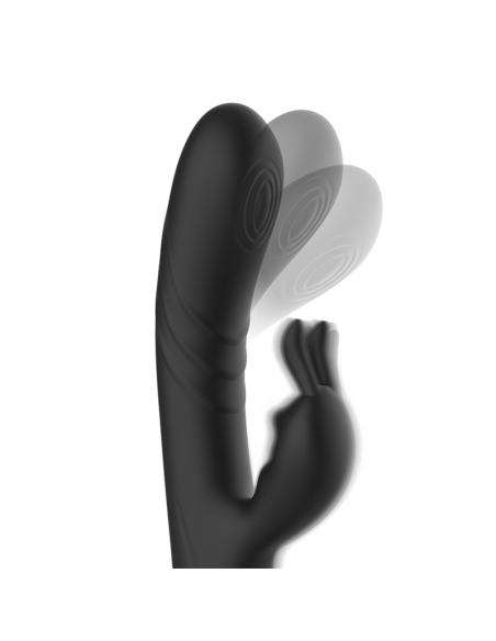 BLACKSILVER JAMIE ESTIMULADOR RABBIT SILICONA RECARGABLE NEGRO