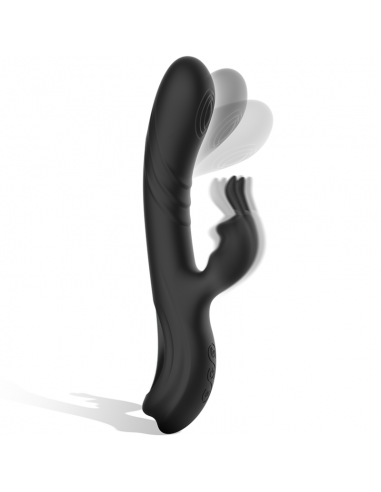 BLACKSILVER JAMIE ESTIMULADOR RABBIT SILICONA RECARGABLE NEGRO