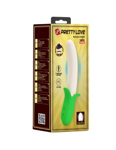 PRETTY LOVE BANANA KNIGHT SUPER POWER 7 VIBRACIONES SILICONA 2
