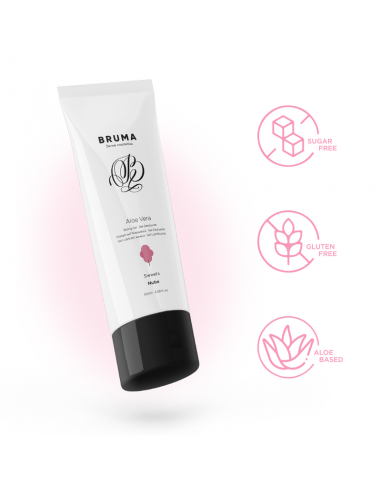 BRUMA GEL DESLIZANTE CON ALOE VERA SABOR A NUBE 100 ML