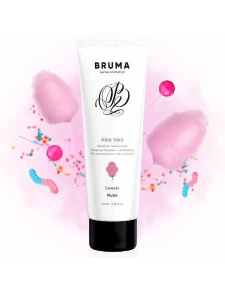 BRUMA GEL DESLIZANTE CON ALOE VERA SABOR A NUBE 100 ML