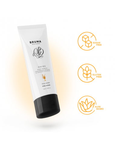 BRUMA GEL DESLIZANTE CON ALOE VERA SABOR A PINA COLADA 100 ML