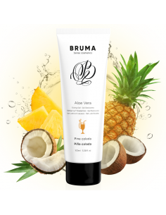 BRUMA GEL DESLIZANTE CON ALOE VERA SABOR A PINA COLADA 100 ML
