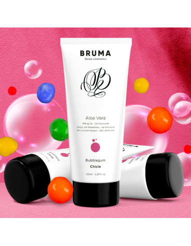 BRUMA GEL DESLIZANTE CON ALOE VERA SABOR A CHICLE 100 ML