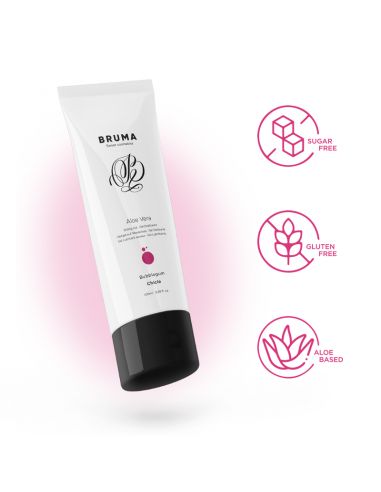BRUMA GEL DESLIZANTE CON ALOE VERA SABOR A CHICLE 100 ML