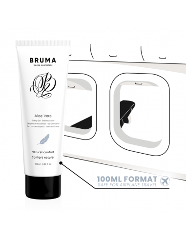 BRUMA GEL DESLIZANTE CON ALOE VERA CONFORT NATURAL 100 ML