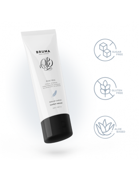 BRUMA GEL DESLIZANTE CON ALOE VERA CONFORT NATURAL 100 ML