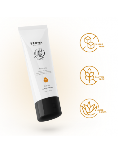 BRUMA GEL DESLIZANTE CON ALOE VERA SABOR A TARTA AMERICANA 100 ML