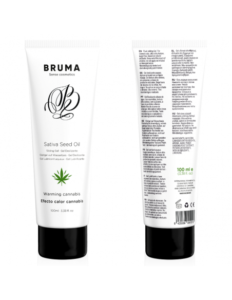 BRUMA GEL DESLIZANTE CON ACEITE DE SEMILLA EFECTO CALOR SABOR CANNABIS 100 ML BRUMA GEL DESLIZANTE CON ACEITE DE SEMILLA EFECTO CALOR SABOR CANNABIS 100 ML