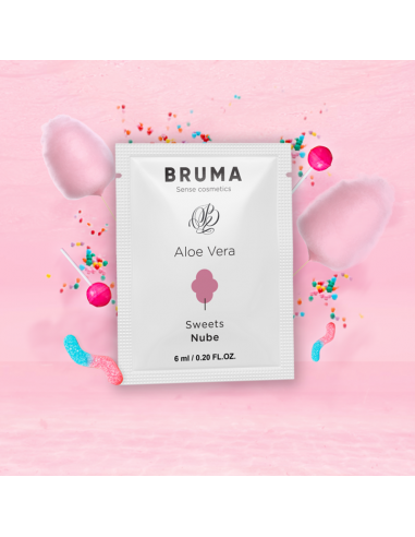 BRUMA GEL DESLIZANTE CON ALOE VERA SABOR A NUBE 6 ML