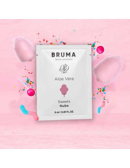 BRUMA GEL DESLIZANTE CON ALOE VERA SABOR A NUBE 6 ML