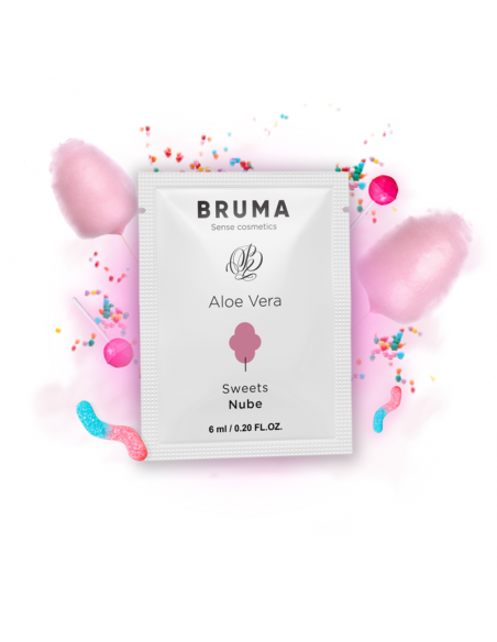BRUMA GEL DESLIZANTE CON ALOE VERA SABOR A NUBE 6 ML