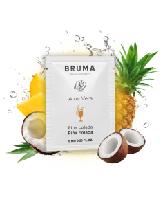 BRUMA GEL DESLIZANTE CON ALOE VERA SABOR A PINA COLADA 6 ML