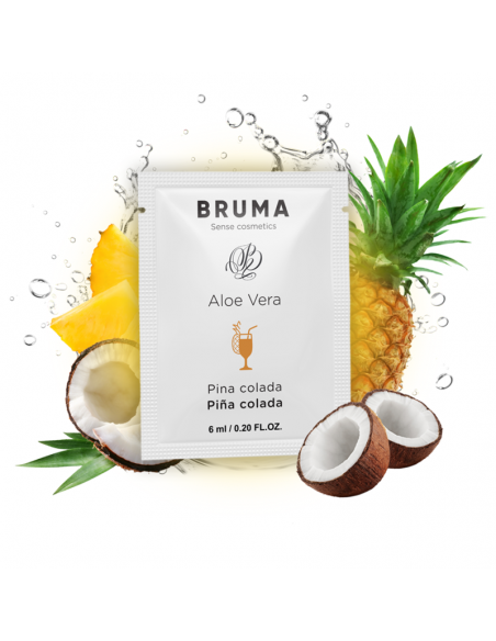 BRUMA GEL DESLIZANTE CON ALOE VERA SABOR A PINA COLADA 6 ML