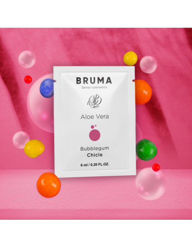 BRUMA GEL DESLIZANTE CON ALOE VERA SABOR A CHICLE 6 ML