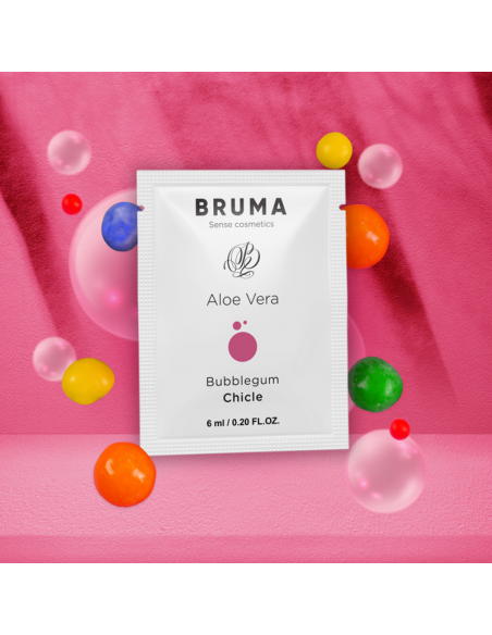 BRUMA GEL DESLIZANTE CON ALOE VERA SABOR A CHICLE 6 ML