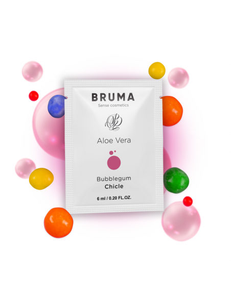 BRUMA GEL DESLIZANTE CON ALOE VERA SABOR A CHICLE 6 ML