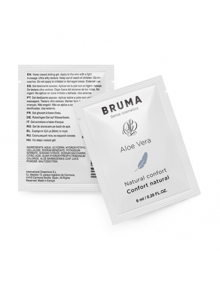 BRUMA GEL DESLIZANTE CON ALOE VERA CONFORT NATURAL 6 ML
