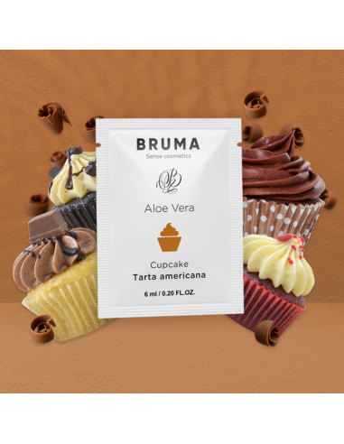 BRUMA GEL DESLIZANTE CON ALOE VERA SABOR A TARTA AMERICANA 6 ML