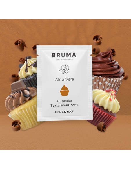 BRUMA GEL DESLIZANTE CON ALOE VERA SABOR A TARTA AMERICANA 6 ML