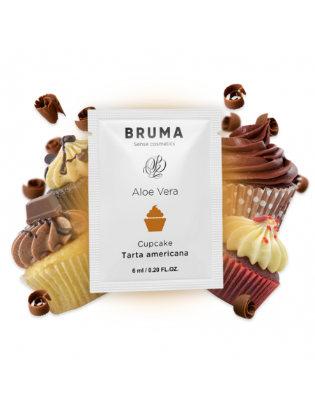 BRUMA GEL DESLIZANTE CON ALOE VERA SABOR A TARTA AMERICANA 6 ML