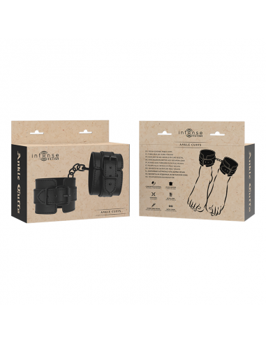 INTENSE FETISH TOBILLERAS DE CUERO VEGANO