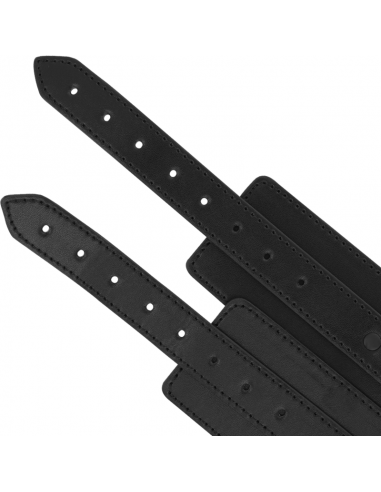 INTENSE FETISH TOBILLERAS DE CUERO VEGANO