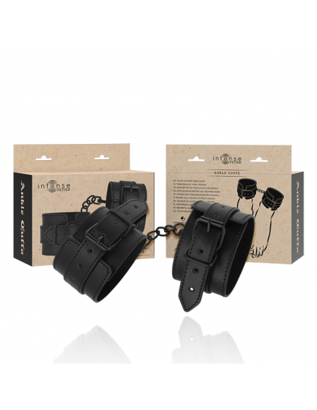 INTENSE FETISH TOBILLERAS DE CUERO VEGANO INTENSE FETISH TOBILLERAS DE CUERO VEGANO