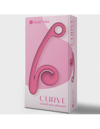 SNAIL VIBE CURVE VIBRADOR ROSA