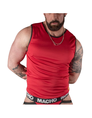 MACHO CAMISETA ROJA S M